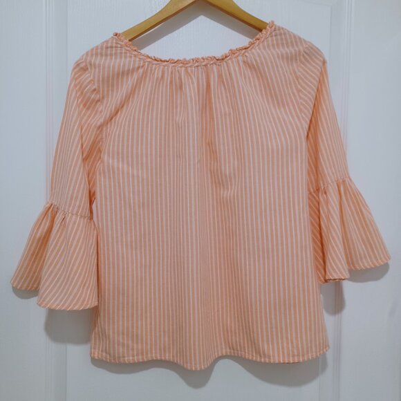 Joe Fresh Statement Sleeve Top - Peach - Picture 5 of 5